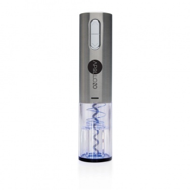 Logo trade promotional giveaway photo of: Electric wine opener - USB rechargeable