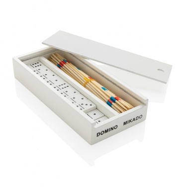Logotrade promotional giveaway picture of: Deluxe mikado/domino in wooden box