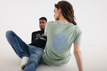Logo trade promotional merchandise image of: Iqoniq Bryce recycled cotton t-shirt