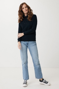 Logotrade business gifts photo of: Iqoniq Rila lightweight recycled cotton hoodie