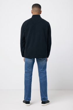 Logo trade business gift photo of: Iqoniq Talung recycled polyester microfleece zip through