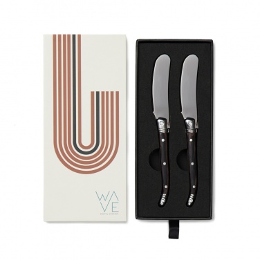 Logo trade promotional item photo of: VINGA Gigaro butter knives