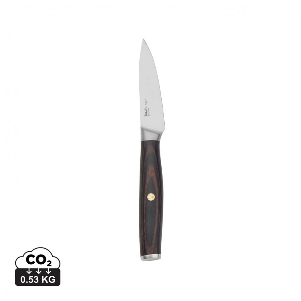 Logotrade advertising products photo of: VINGA Tara RCS recycled steel paring knife