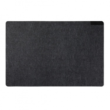 Logo trade promotional gifts picture of: VINGA Albon GRS recycled felt desk pad