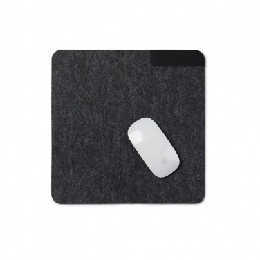 Logo trade promotional giveaway photo of: VINGA Albon GRS recycled felt mouse pad