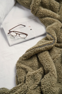 Logo trade advertising product photo of: VINGA Maine GRS recycled double pile blanket