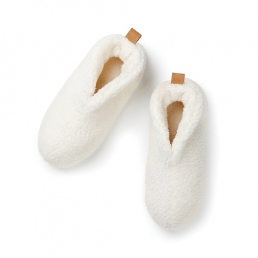 Logo trade promotional merchandise image of: VINGA Santos RCS recycled pet cosy slippers