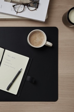 Logo trade corporate gifts image of: VINGA Timo PU RCS RPET notebook