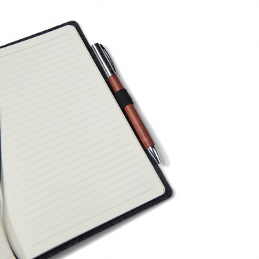 Logo trade promotional giveaways picture of: VINGA Albon GRS recycled felt notebook