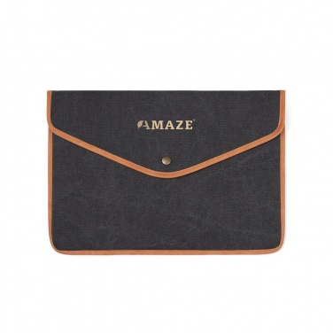 Logotrade promotional product image of: VINGA Bosler GRS recycled canvas 16" laptop sleeve