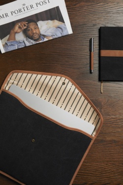 Logotrade corporate gift picture of: VINGA Bosler GRS recycled canvas 16" laptop sleeve