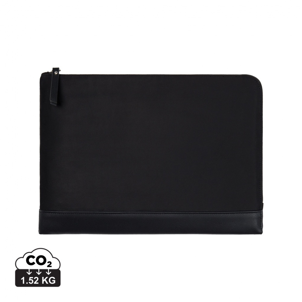 Logo trade promotional merchandise picture of: VINGA Marlow RCS recycled polyester 16" laptop sleeve