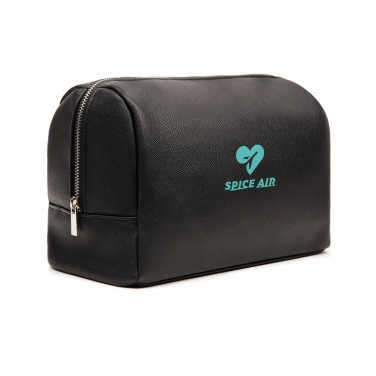 Logotrade promotional item picture of: VINGA Bermond RCS recycled PU toiletry bag