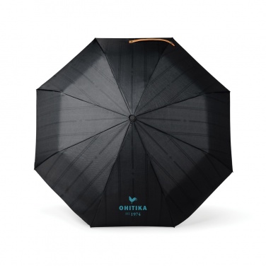 Logo trade advertising products image of: VINGA Bosler AWARE™ recycled pet 21" foldable umbrella
