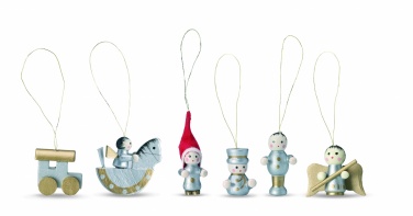 Logotrade promotional product picture of: Set of 6 Xmas decoration