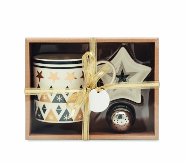 Logo trade promotional item photo of: Mug mini plate filter in box