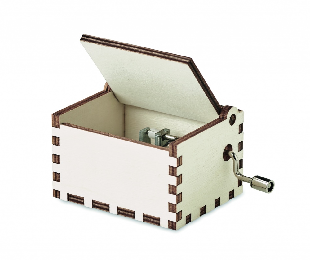 Logotrade corporate gifts photo of: Wooden Christmas music box