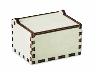 Logo trade corporate gifts image of: Wooden Christmas music box