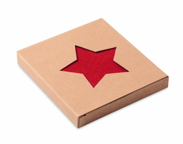 Logo trade promotional gifts picture of: RPET 4 felt coaster set