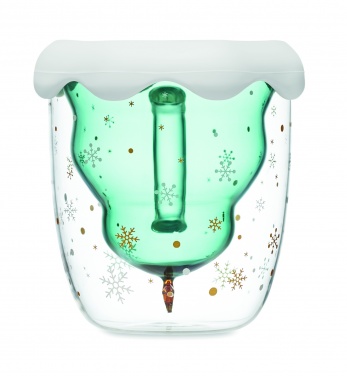 Logo trade advertising products picture of: Double wall borosilicate mug