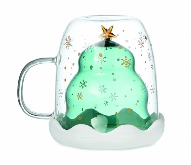 Logotrade promotional item picture of: Double wall borosilicate mug