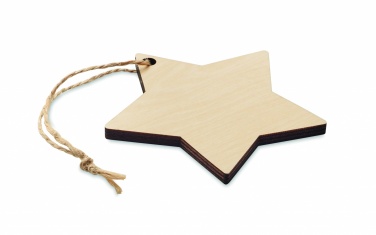 Logotrade promotional item picture of: Christmas ornament star