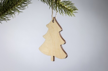 Logo trade promotional giveaways image of: Christmas ornament tree
