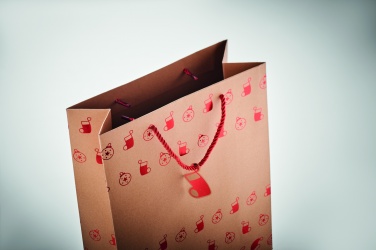 Logotrade advertising products photo of: Gift paper bag with pattern