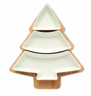 Logotrade promotional items photo of: Christmas tree serving tray