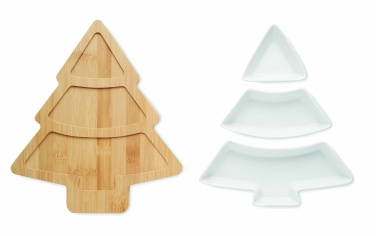 Logo trade promotional items picture of: Christmas tree serving tray