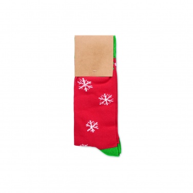 Logotrade advertising products photo of: Pair of Christmas socks M
