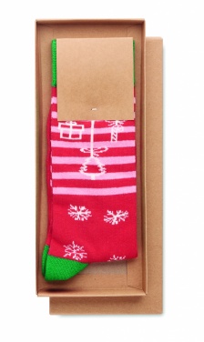Logotrade advertising product image of: Pair of Christmas socks L