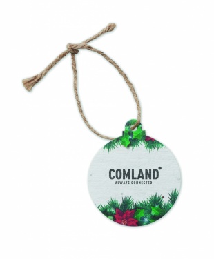 Logotrade business gifts photo of: Seed paper Xmas ornament