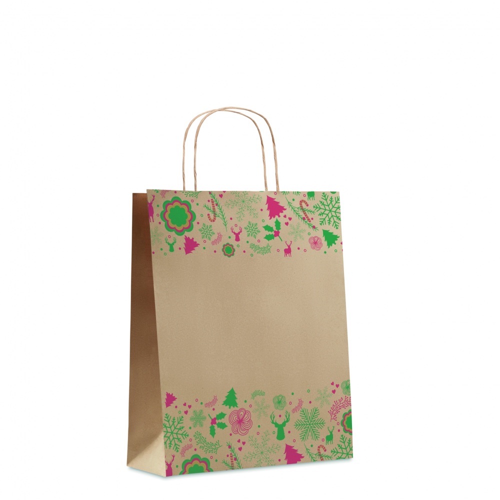 Logo trade promotional merchandise image of: Gift paper bag medium