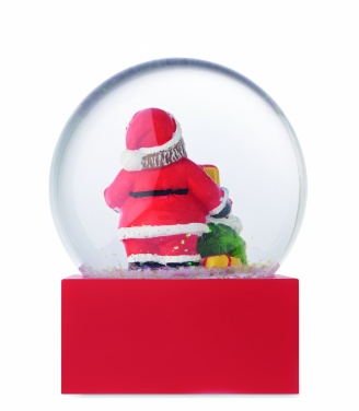 Logotrade promotional product picture of: Snow ball glass ornament