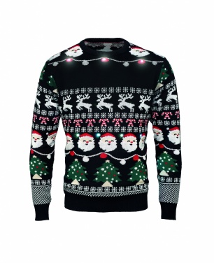 Logo trade promotional items picture of: Christmas LED sweater S/M