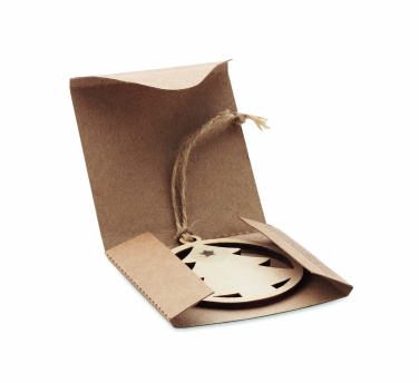 Logotrade promotional item picture of: Wooden tree shape hanger