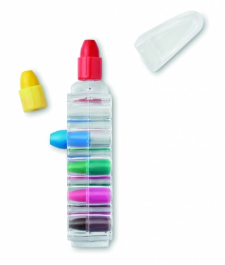 Logotrade corporate gifts photo of: Set of 6 wax crayons