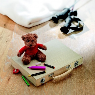 Logotrade promotional merchandise picture of: Artist's set in wooden box