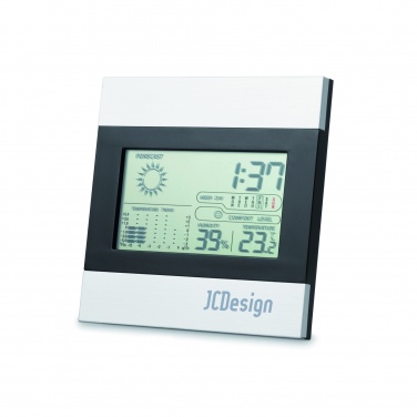Logotrade promotional gift picture of: Weather station and clock
