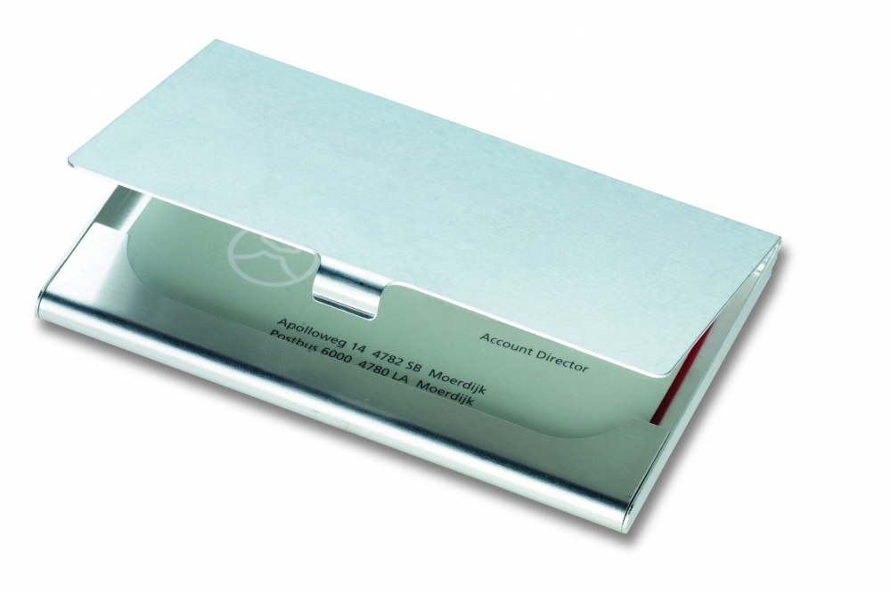 Logotrade promotional giveaway picture of: Aluminium business card holder