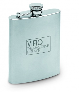Logotrade business gift image of: Slim hip flask 200ml