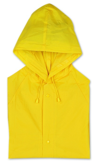 Logotrade promotional item picture of: PVC raincoat with hood