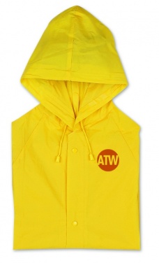 Logotrade advertising products photo of: PVC raincoat with hood