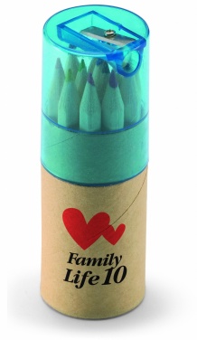 Logo trade corporate gifts picture of: 12 coloured pencils