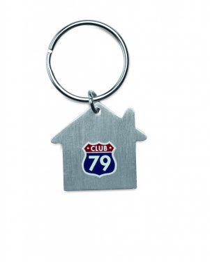 Logotrade advertising product image of: Metal key holder house Lahti