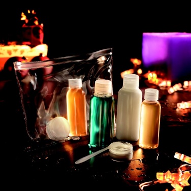 Logo trade promotional item photo of: Travelling pouch with bottles