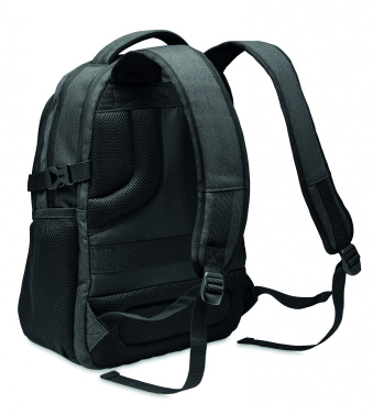 Logo trade promotional gift photo of: 600D RPET laptop backpack