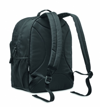 Logo trade corporate gifts image of: 300D RPET laptop backpack