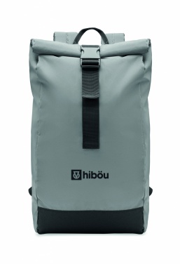 Logotrade promotional gift picture of: Reflective Rolltop backpack